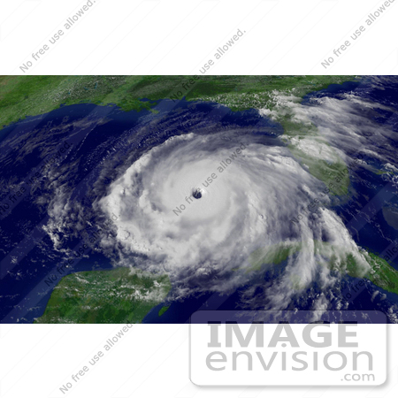 #10125 Picture of Hurricane Rita by JVPD