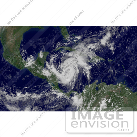 #10202 Picture of Hurricane Wilma Near Grand Cayman by JVPD