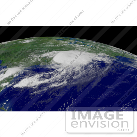 #10225 Picture of Hurricane Charley by JVPD