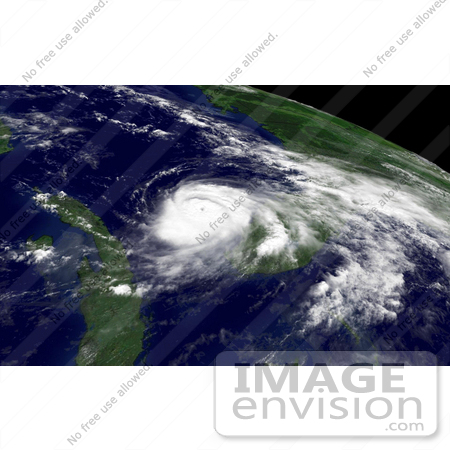 #10239 Picture of Hurricane Charley by JVPD