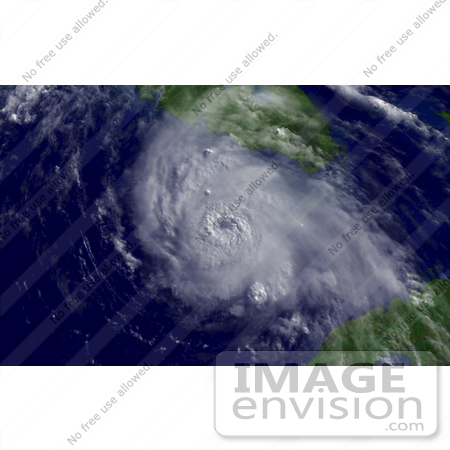 #10242 Picture of Hurricane Charley by JVPD