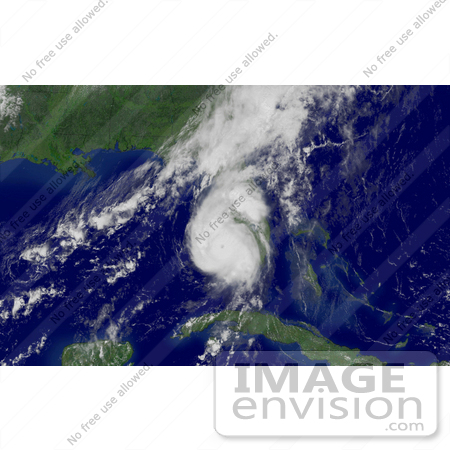 #10256 Picture of Hurricane Charley by JVPD
