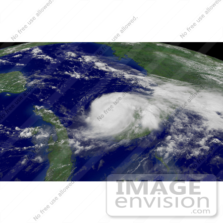 #10261 Picture of Hurricane Charley by JVPD