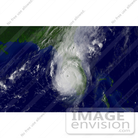 #10262 Picture of Hurricane Charley by JVPD