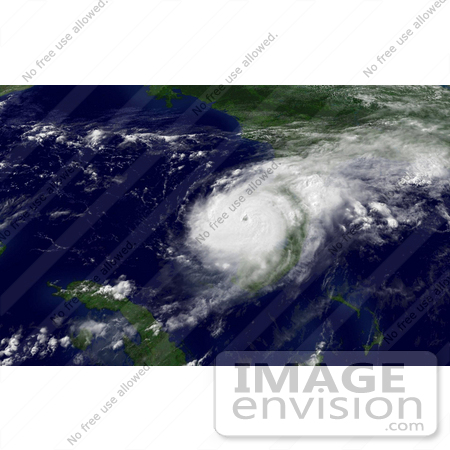 #10264 Picture of Hurricane Charley by JVPD