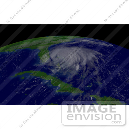 #10267 Picture of Hurricane Frances by JVPD
