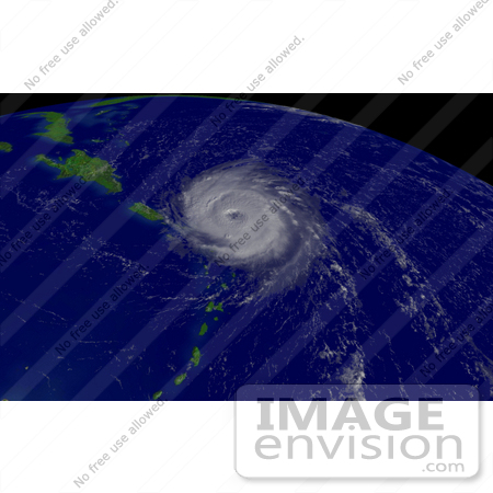 #10273 Picture of Hurricane Frances by JVPD