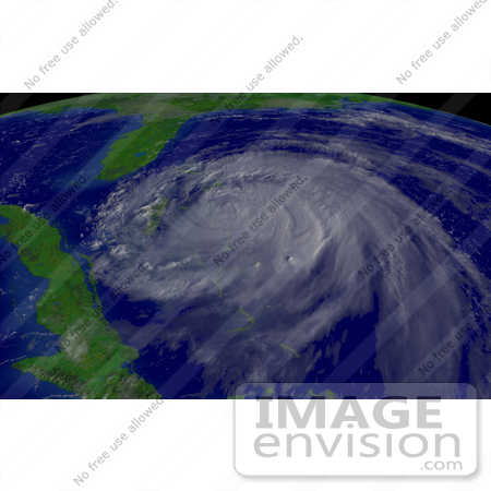 #10280 Picture of Hurricane Frances by JVPD