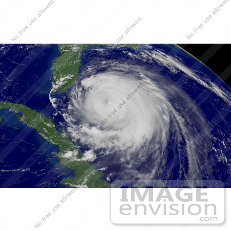 #10312 Picture of Hurricane Frances by JVPD