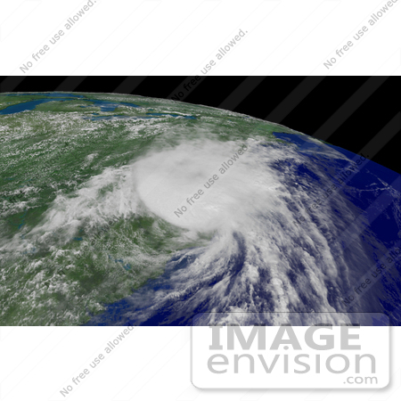 #10432 Picture of Tropical Storm Charley by JVPD