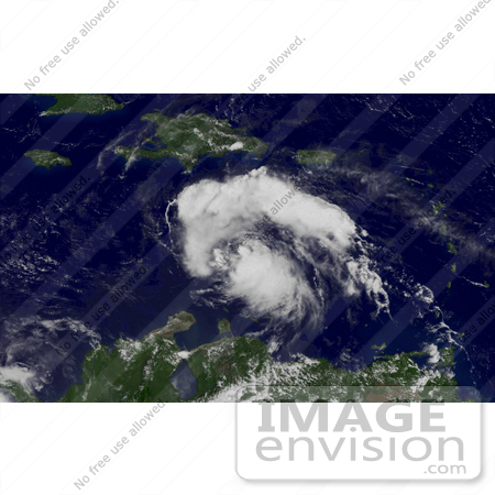 #10437 Picture of Tropical Storm Charley by JVPD