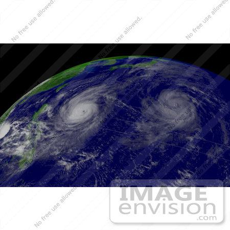 #10449 Picture of Tropical Storm Parma and Typhoon Ketsana by JVPD