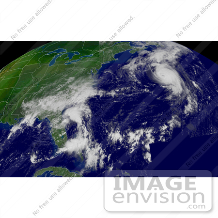 #10494 Picture of Hurricane Fabian, Tropical Depression Henri by JVPD