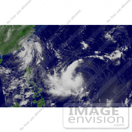 #10560 Picture of Tropical Storm Etau and Typhoon Morakot by JVPD