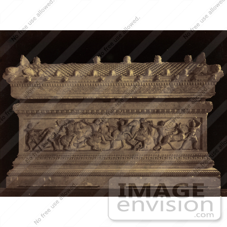 #10623 Picture of the Sarcophagus of Alexander the Great by JVPD
