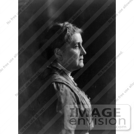 #10634 Picture of the Profile of Jane Addams by JVPD
