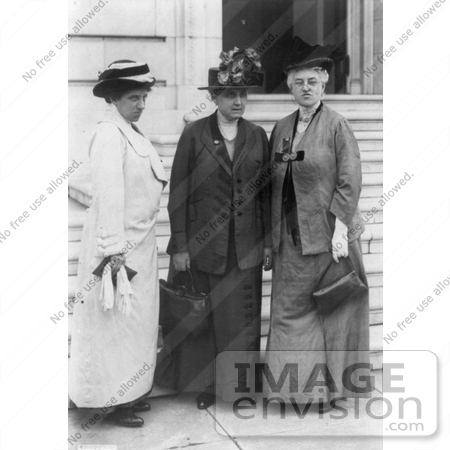 #10643 Picture of Jane Addams, Julia Lathrop and Mary McDowell by JVPD