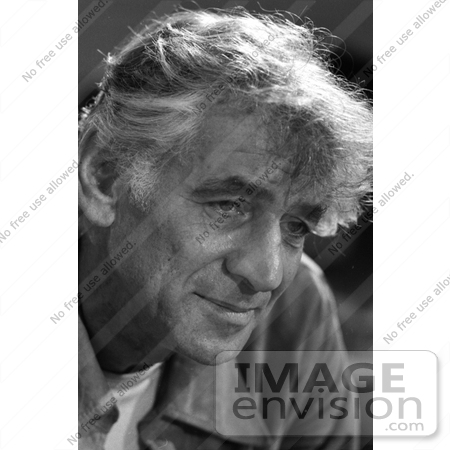 #10685 Picture of Leonard Bernstein by JVPD