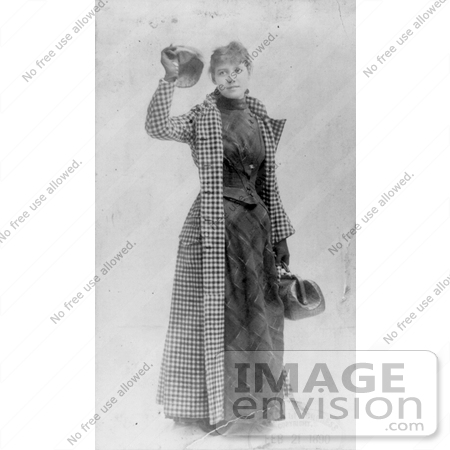 #10711 Picture of Nellie Bly in 1890 by JVPD