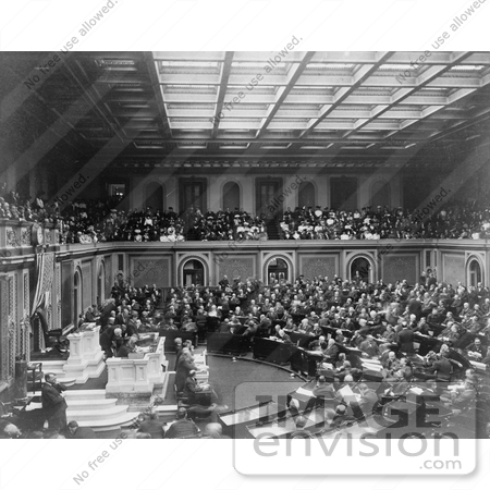 #10811 Picture of 59th Congress With Joseph Cannon by JVPD