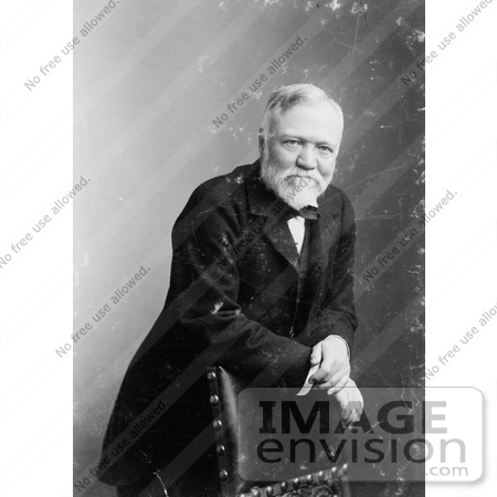 #10824 Picture of Andrew Carnegie, 1896 by JVPD