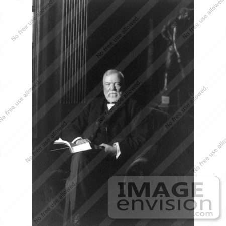 #10826 Picture of Andrew Carnegie by JVPD