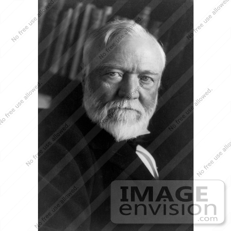 #10843 Picture of Andrew Carnegie by JVPD
