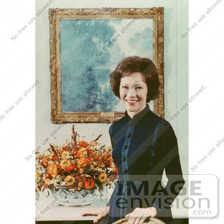 #10846 Picture of First Lady Rosalynn Carter by JVPD