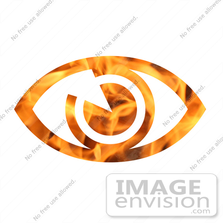 #10885 Picture of a Flaming Eye by Jamie Voetsch