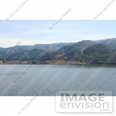 #1092 Image of Patterson Bridge, Gold Beach, Oregon by Jamie Voetsch