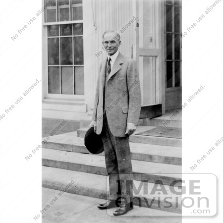 #11024 Picture of Henry Ford at the White House by JVPD