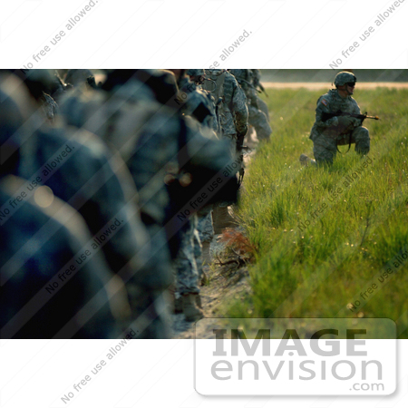 #11103 Picture of a Soldiers in Training by JVPD