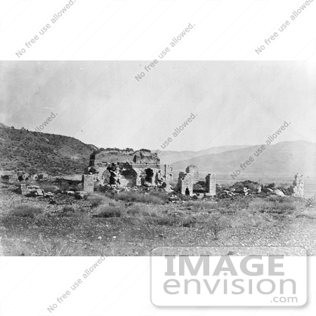 #11129 Picture of Buildings in Ruins at Ephesus by JVPD