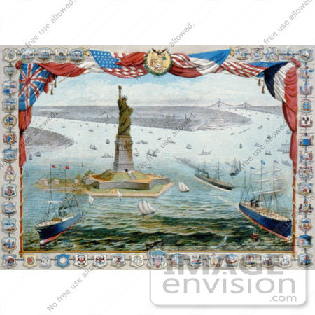 #11163 Picture of Liberty Enlightening the World, Statue of Liberty by JVPD