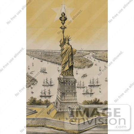 #11186 Picture of Liberty Enlightening the World by JVPD