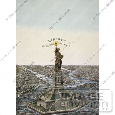 #11187 Picture of Liberty Enlightening the World by JVPD