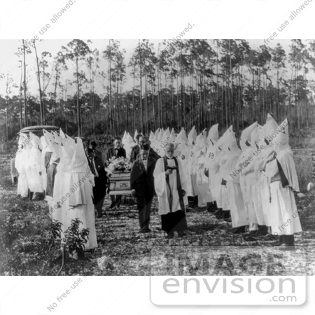 #11327 Picture of a KKK Funeral Ceremony by JVPD