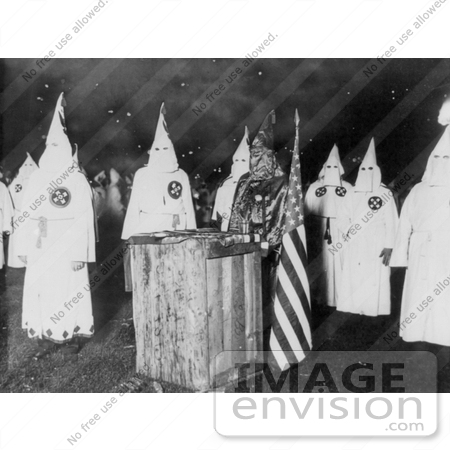 #11328 Picture of a KKK Rite Ceremony by JVPD