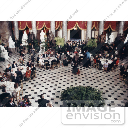 #11353 Picture of Reagan’s Inaugural Luncheon by JVPD