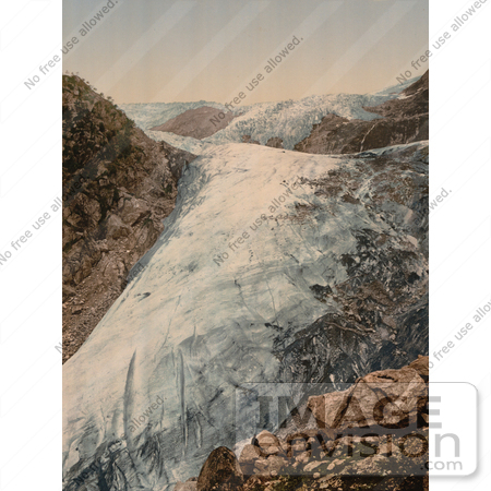 #11483 Picture of Buerbrae Glacier in Norway by JVPD