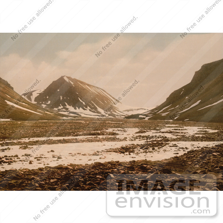 #11566 Picture of Tverdalen at Advent Bay, Spitzbergen, Norway by JVPD