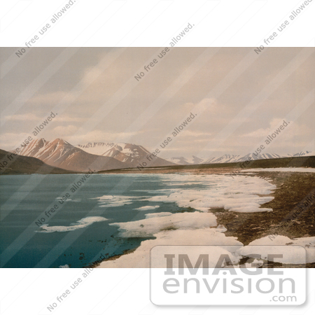 #11581 Picture of Isefiorden, Spitzbergen, Norway by JVPD