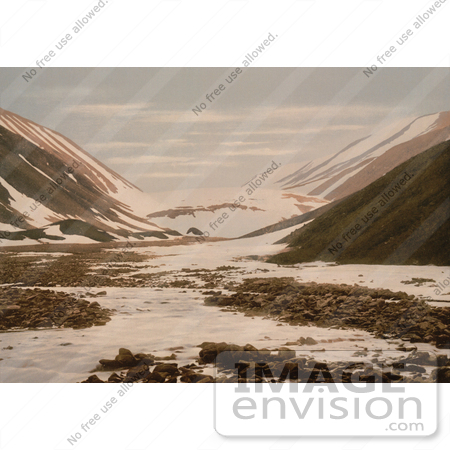 #11585 Picture of Snebrae at Advent Bay, Spitzbergen, Norway by JVPD