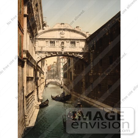 #11612 Picture of the Bridge of Sighs, Venice by JVPD