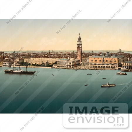 #11617 Picture of Venice, Italy With Doge’s Palace by JVPD