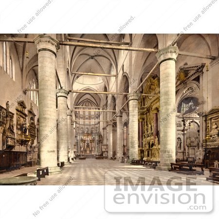 #11625 Picture of the Interior of St. John and St. Paul’s, Venice, Italy by JVPD