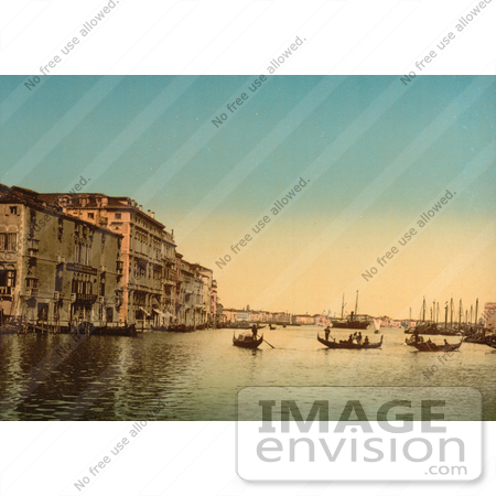 #11650 Picture of the Grand Canal, Venice, Italy by JVPD