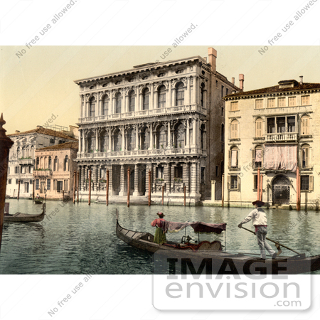 #11653 Picture of Rezzonico Palace, Venice, Italy by JVPD