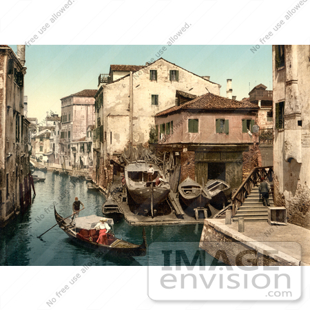 #11658 Picture of Rio della Botisella, Venice, Italy by JVPD