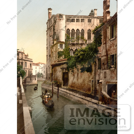 #11667 Picture of Rio San Trovaso, Venice by JVPD